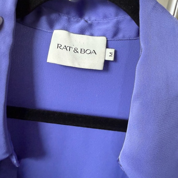 Rat & Boa Lilac Satin Mini Dress - Picture 5 of 7